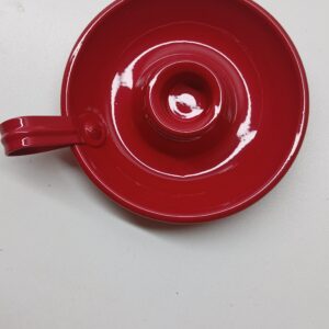 Castiçal para Vela Palito Vermelho