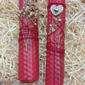 Dupla de Velas Ritualística Sedução e Amor Próprio