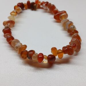 Pulseira de Cristal Ágata de Fogo