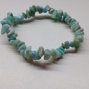 Pulseira de Cristal Turquesa Africana